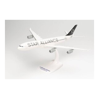 Herpa 613446 - 1:200 CityLine Airbus A340-300 “Star Alliance” – D-AIFA