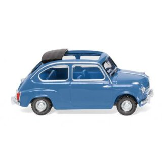 Wiking 09906 - Fiat 600 brillantblau