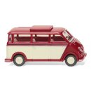 Wiking 33405 - 1:87 DKW Schnelllaster Bus rubinrot/elfenbein