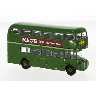 Brekina 61111 - 1:87 AEC Routemaster 1965, London Greenline - Macs Pub,