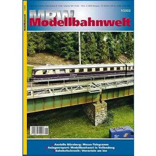 MBW 1/2022 -- Zeitschrift Modellbahnwelt 1/2022