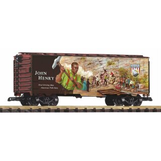 Piko 38941 - Spur G Güterwagen Amerikanische Traditionen "John Henry"   *VKL2*
