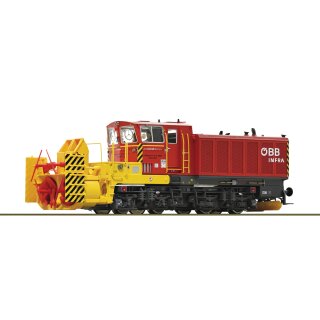 ROCO 71003 - Spur H0 ÖBB Beilhack-Schneeschleuder Ep.VI  Funktionsmodell mit Sound   !!! NEU IN AKTION AB KW36/2024 !!!