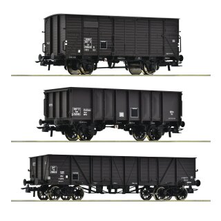 ROCO 76004 - Spur H0 SNCF 3er Set Güterwag. SNCF E3   !!! NEU IN AKTION AB KW50/2023 !!!