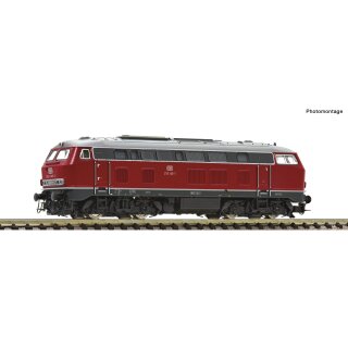 Fleischmann 724301 - Spur N DB Diesell.BR218.1 DB rt.16Bit-Sn E4   *2023*