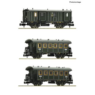 Fleischmann 809004 - Spur N KBAYSTS 3er Set Perszug. Kbaystb E1