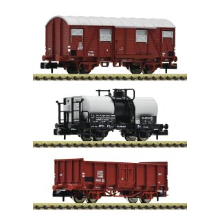 Fleischmann 880909 - Spur N FS 3-tlg.Güterwagenset E3   !!! NEU IN AKTION AB KW31/2023 !!!
