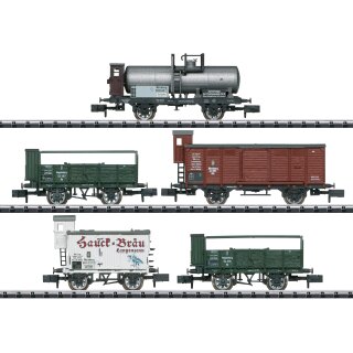 Trix 15715 - Spur N Wagen-Set Gütertransport K.Ba (T15715)