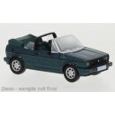 PCX 870310 - 1:87 VW Golf I Cabriolet, metallic-dunkelgr&uuml;n, Etienne Aigner, 1991
