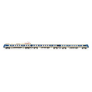 Jägerndorfer 40952 - Spur H0 DC 3 tlg TW 4020 Pflatsch beige/blau Sound (JC40952)