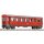 Liliput 344556 -  Spur H0e ZB 4-achsiger Personenwagen, B4 31, Zillertalbahn, rot, Ep.VI (L344556)