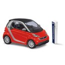 Busch 46226 - 1:87 Smart Fortwo electric rot