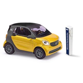 Busch 50724 - 1:87 Smart Fortwo Electric gold