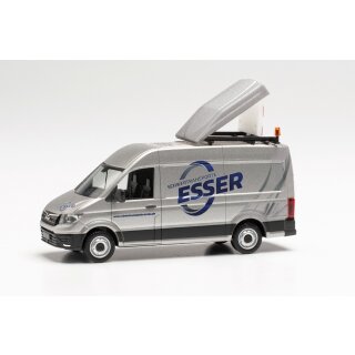 Herpa 096843 - 1:87 MAN TGE Kasten HD BF3 „Schwertransporte Esser“ (Nordrhein-Westfalen/Würselen)