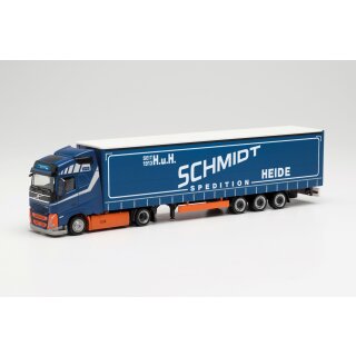 Herpa 315371 - 1:87 Volvo FH Gl. 2020 Lowliner-Sattelzug „Schmidt Heide“ (Schleswig-Holstein/Heide)