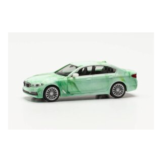 Herpa 936798 - 1:87 BMW 5er Limousine (grün/marmoriert Fahrzeug)