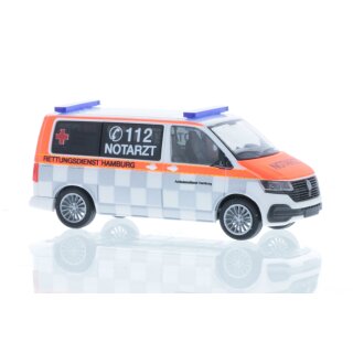 Rietze 53852 - 1:87 Volkswagen T6.1. DRK Ambulanzdienst Hamburg