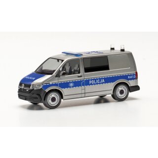 Herpa 097109 - 1:87 VW T 6.1 Bus „Policja Polen“