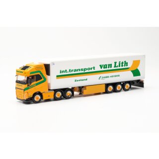 Herpa 315456 - 1:87 Volvo FH Gl. XL 2020 6x2 Kühlkoffer-Sattelzug „Van Lith“ (Niederlande/Zeeland)