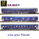 LS Models 47068 - Spur H0 ÖBB Wagenset nightjet Love your Planet dreiteilig Ep.VI (Pirata 9719)   *VKL2*
