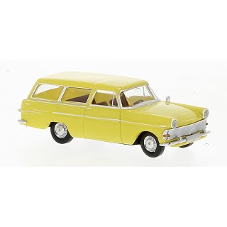 Brekina 20136 - 1:87 Opel P2 Caravan gelb, 1960,