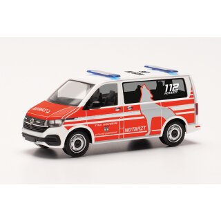 Herpa 096928 - 1:87 VW T 6.1 Bus „Feuerwehr Wolfsburg“