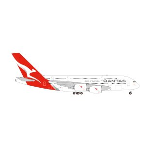 Herpa 531795-001 - 1:500 Qantas Airbus A380 – VH-OQB “Hudson Fysh”