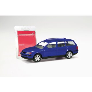Herpa 012249-006 - 1:87 Minikit VW Passat Variant, ultramarinblau