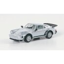 Herpa 030601-003 - 1:87 Porsche 911 Turbo, silber metallic