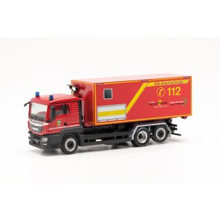 Herpa 097260 - 1:87 MAN TGS Wechsellader-LKW „Feuerwehr Frechen“