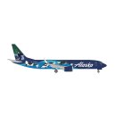 Herpa 536820 - 1:500 Alaska Airlines Boeing 737 Max 9 &ldquo;West Coast Wonders&rdquo; &ndash; N932AK