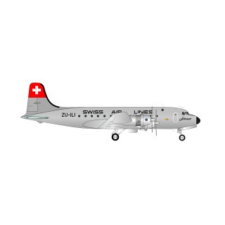 Herpa 572491 - 1:200 Swissair Douglas DC-4 – ZU-ILI