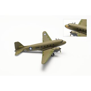 Herpa 572606 - 1:200 USAAF / Vintage Wings Douglas C-53 Skytrooper “Beach City Baby” – 41-20095