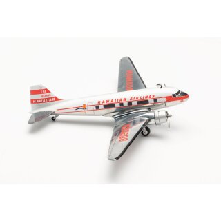 Herpa 572613 - 1:200 Hawaiian Airlines Douglas DC-3 “Viewmaster” – N33608