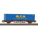 Piko 27700 - Spur H0 Containertragwg. 1x 40 Container GTS FS V   *VKL2*
