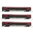 ROCO 74041 - Spur H0 &Ouml;BB 3er Set Railjet &Ouml;BB...