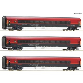 ROCO 74042 - Spur H0 ÖBB 3er Set Railjet ÖBB AC Ep.VI *2023*