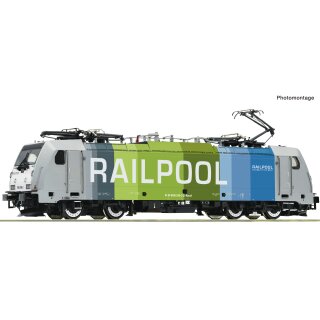 ROCO 7500011 - Spur H0 RAILPOOL E-Lok 186 295 Railpool Ep.VI  Zweileiter analog   *F23*