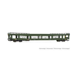 Rivarossi HR4381 - Spur H0 DB AG Autotransportwg, DDm 916 grün, Ep. IV