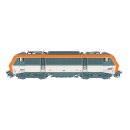 Jouef HJ2443 - Spur H0 SNCF, Diesellok BB 26212, orange, Ep. IV/V