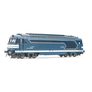 Jouef HJ2446 - Spur H0 SNCF, Diesellok BB 567556 blau, Ep. V