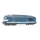 Jouef HJ2446 - Spur H0 SNCF, Diesellok BB 567556 blau, Ep. V