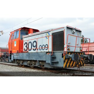 Electrotren HE2014S - Spur H0 RENFE, Diesellok 309, rot/grau, Ep. V, Sound