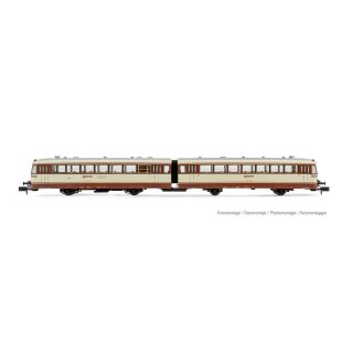 Arnold HN2353S - Spur N RENFE Schienenbus 2-tlg, creme-braun, Ep. IV, DCC