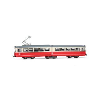 Arnold HN2602D - Spur N Tram GT 6 rot/weiss Wien, Ep. IV/V,DCC