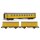 Arnold HN4456 - Spur N RENFE 3tlg.Dienstzug Wg.5000+2xJ2 gelb,Ep.V
