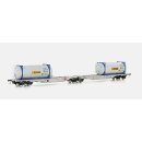Mehano 90660 - Spur H0 Containerwagen Sggmrss90 HUPAC,...