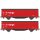 Hobbytrain 24651 - Spur N 2er Set Schiebewandwagen Hbbillns DB Cargo, Ep.V (H24651)