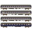 Hobbytrain 43044 - Spur H0 4er Set Personenwagen DB / Dolomiten Express, Ep.IV, Set 2 (H43044)