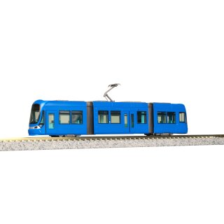 Kato 14805-1 - Spur N Moderner Straßenbahn-Gelenktriebwagen, Ep.V-VI, blau (K14805-1)